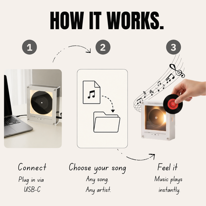 The Magnetic Vinyl Music Box