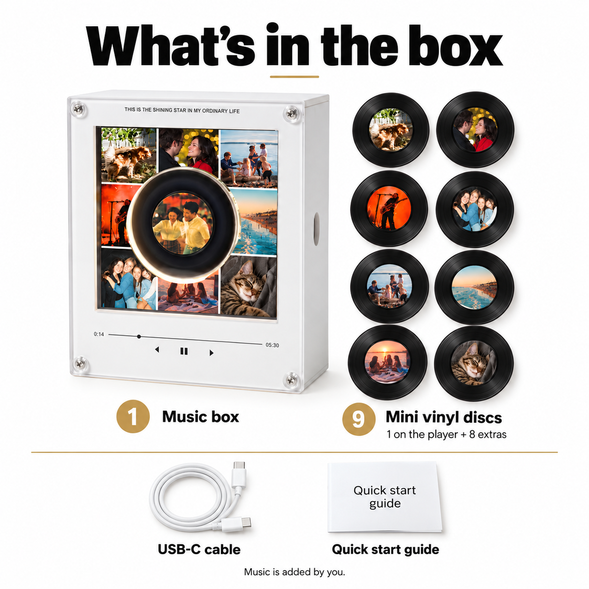 La Caja de Música de Vinilos Magnéticos